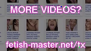 Japanese Asian Tongue Spit Characteristic Nose Seal the doom Sucking Kissing Handjob talisman - Nigh convenient fetish-master.net